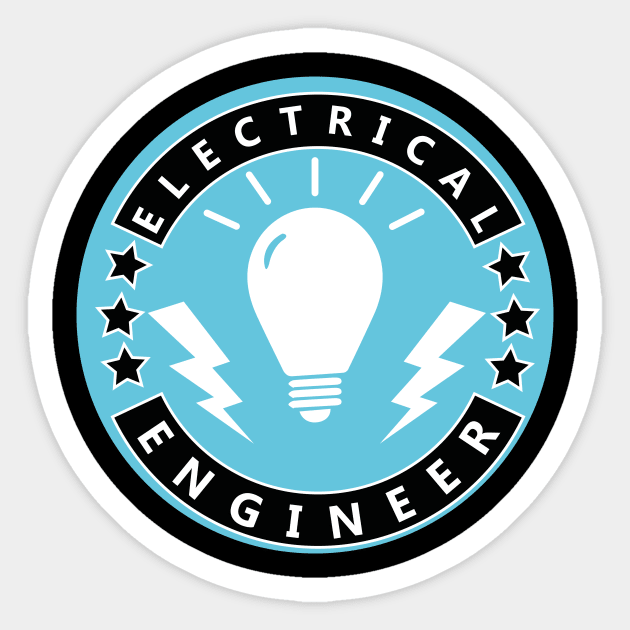 electrical engineer, electric engineering design Sticker by PrisDesign99